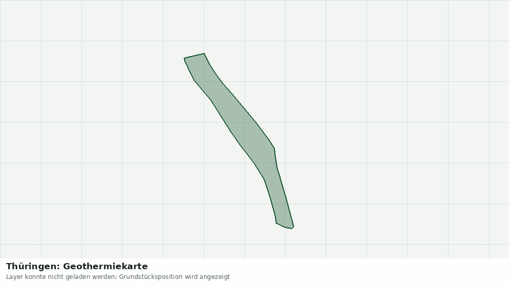 Statische Kartenansicht: Thüringen: Geothermiekarte