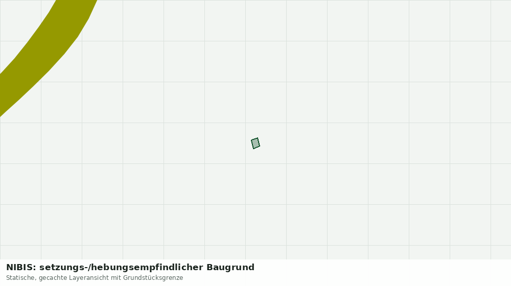 Statische Kartenansicht: NIBIS: setzungs-/hebungsempfindlicher Baugrund