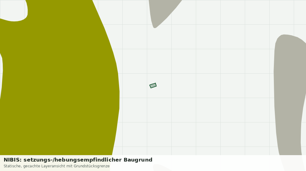 Statische Kartenansicht: NIBIS: setzungs-/hebungsempfindlicher Baugrund