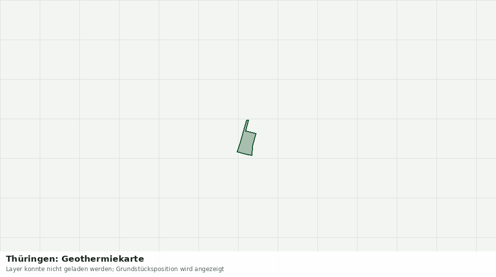 Statische Kartenansicht: Thüringen: Geothermiekarte