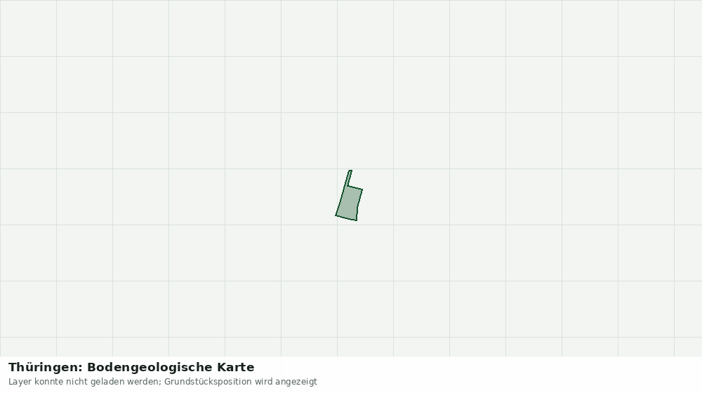 Statische Kartenansicht: Thüringen: Bodengeologische Karte