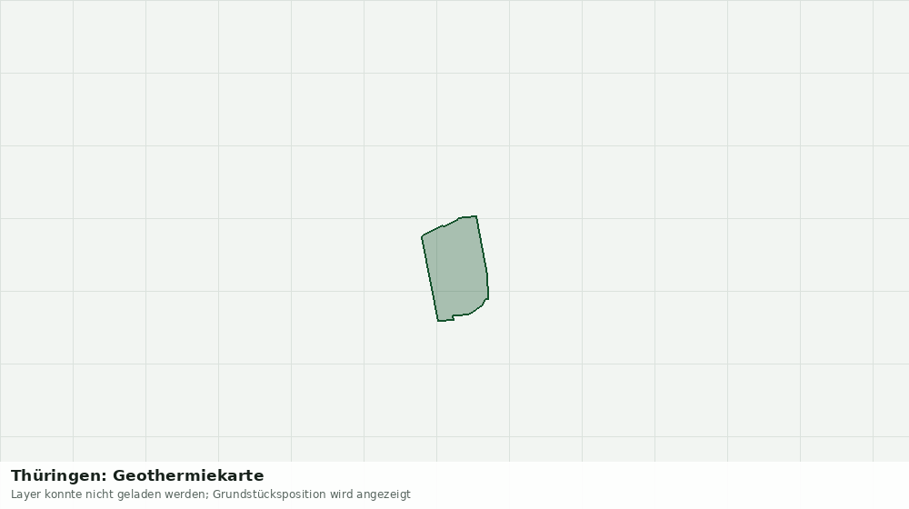 Statische Kartenansicht: Thüringen: Geothermiekarte