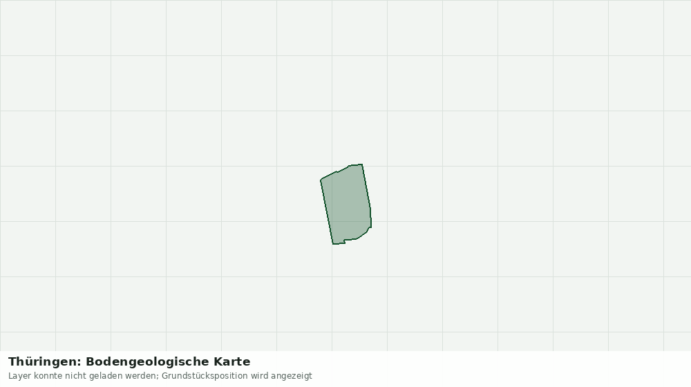 Statische Kartenansicht: Thüringen: Bodengeologische Karte