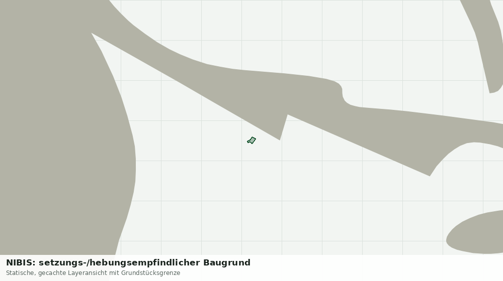 Statische Kartenansicht: NIBIS: setzungs-/hebungsempfindlicher Baugrund