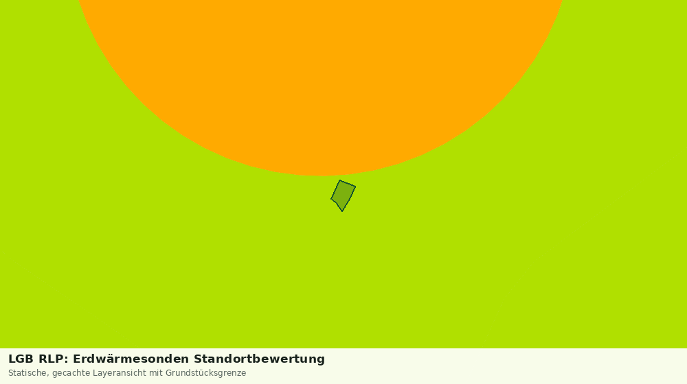 Statische Kartenansicht: LGB RLP: Erdwärmesonden Standortbewertung