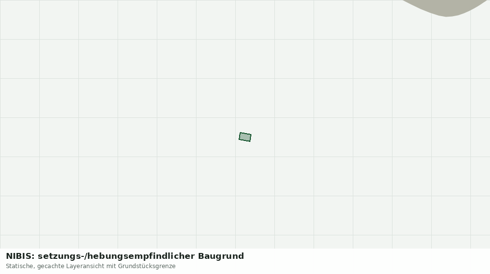 Statische Kartenansicht: NIBIS: setzungs-/hebungsempfindlicher Baugrund