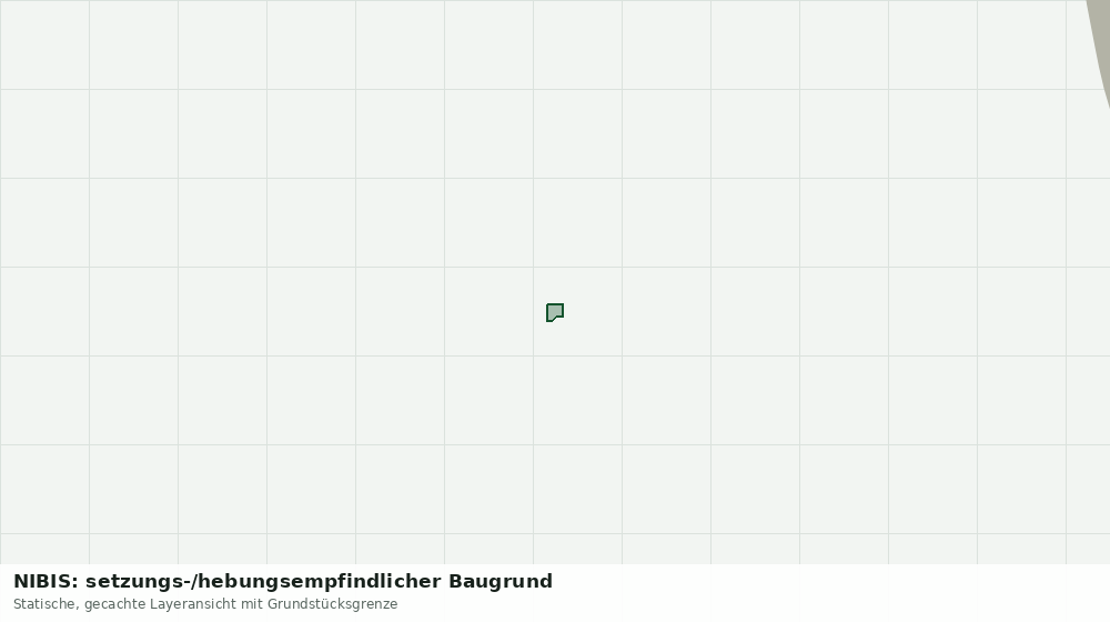 Statische Kartenansicht: NIBIS: setzungs-/hebungsempfindlicher Baugrund