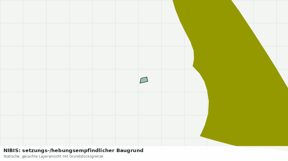 Statische Kartenansicht: NIBIS: setzungs-/hebungsempfindlicher Baugrund
