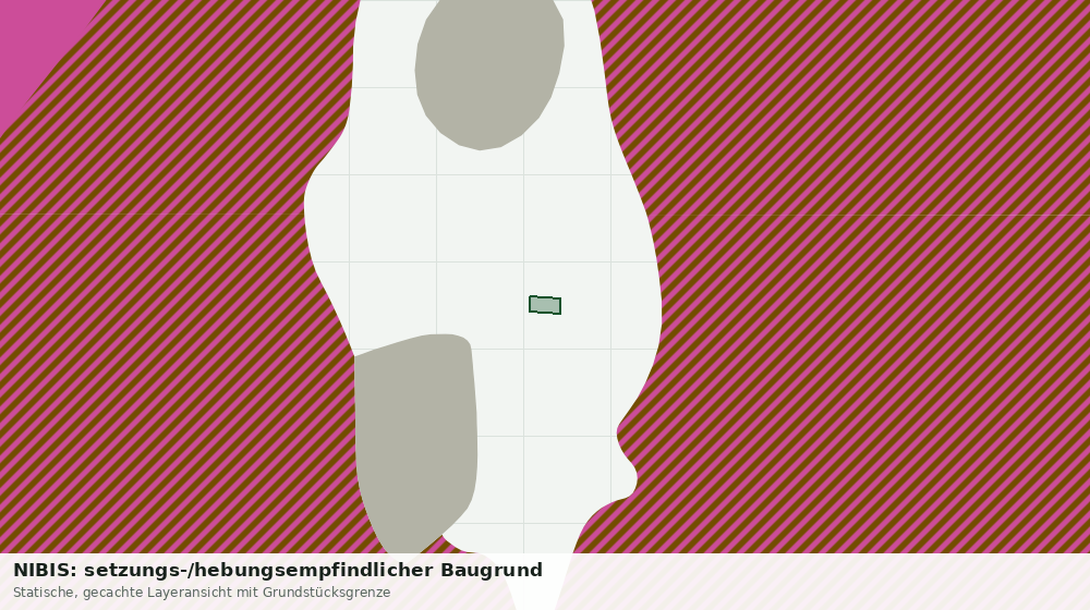 Statische Kartenansicht: NIBIS: setzungs-/hebungsempfindlicher Baugrund
