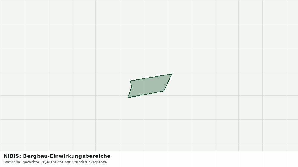 Statische Kartenansicht: NIBIS: Bergbau-Einwirkungsbereiche