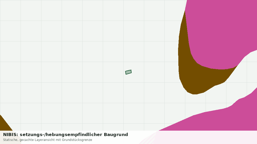 Statische Kartenansicht: NIBIS: setzungs-/hebungsempfindlicher Baugrund