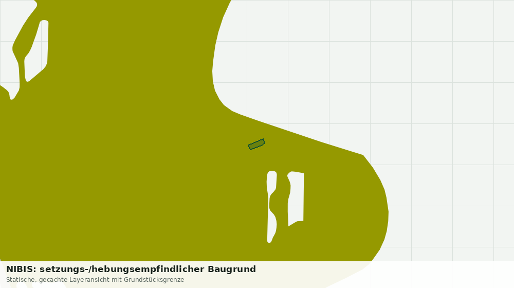 Statische Kartenansicht: NIBIS: setzungs-/hebungsempfindlicher Baugrund