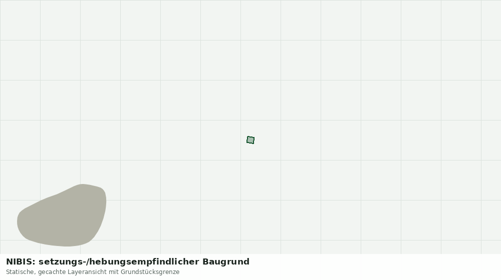 Statische Kartenansicht: NIBIS: setzungs-/hebungsempfindlicher Baugrund