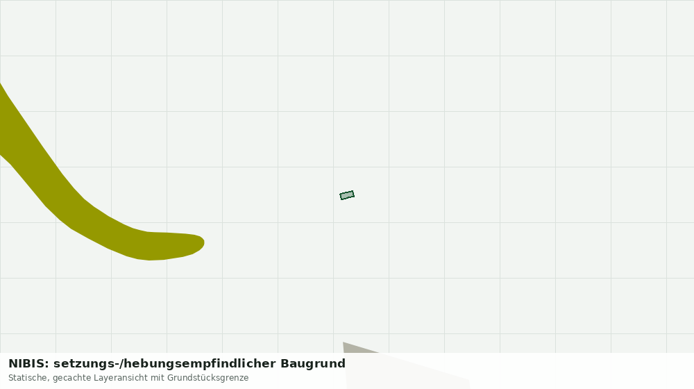 Statische Kartenansicht: NIBIS: setzungs-/hebungsempfindlicher Baugrund
