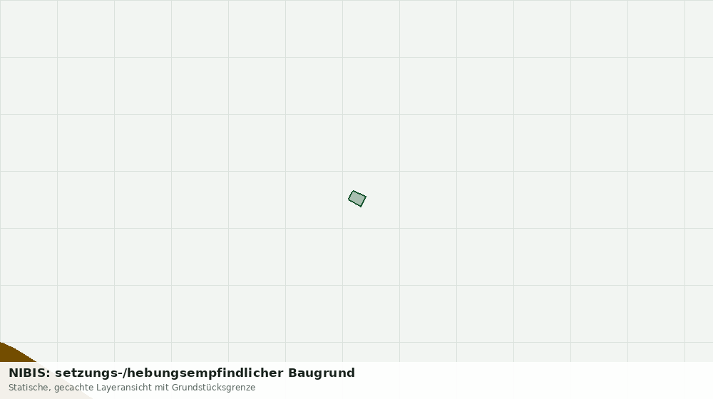 Statische Kartenansicht: NIBIS: setzungs-/hebungsempfindlicher Baugrund