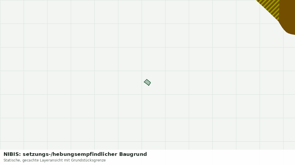 Statische Kartenansicht: NIBIS: setzungs-/hebungsempfindlicher Baugrund