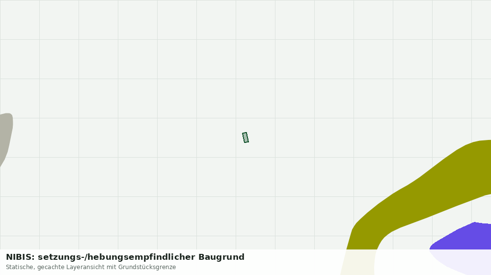 Statische Kartenansicht: NIBIS: setzungs-/hebungsempfindlicher Baugrund