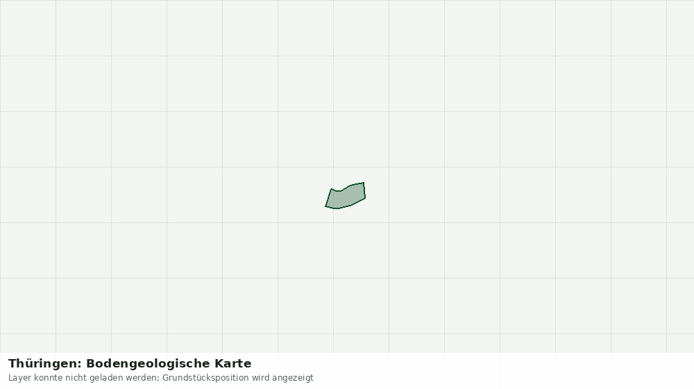 Statische Kartenansicht: Thüringen: Bodengeologische Karte