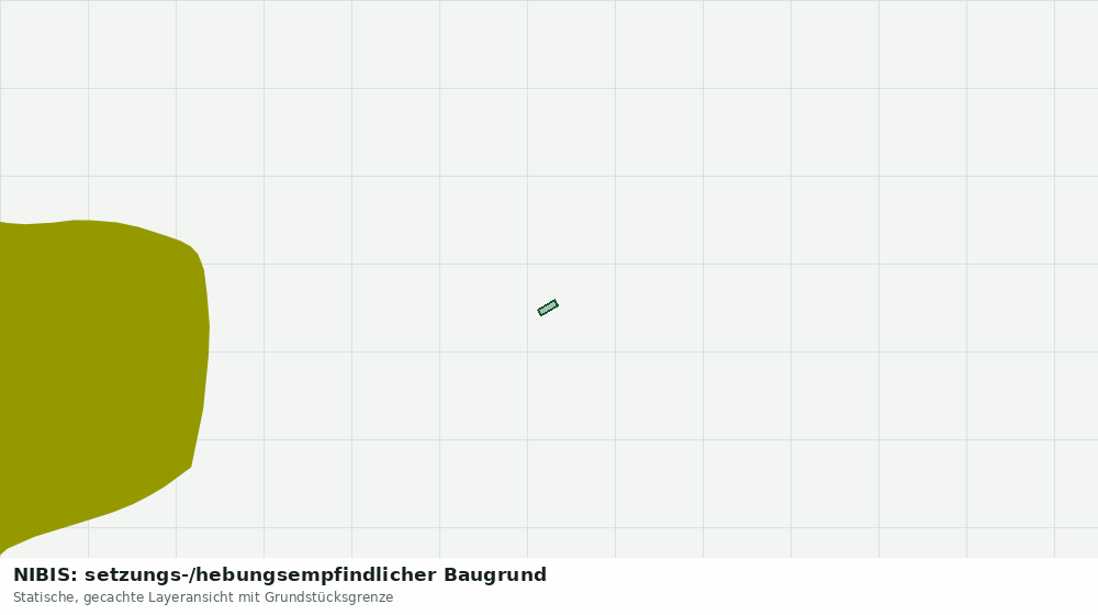 Statische Kartenansicht: NIBIS: setzungs-/hebungsempfindlicher Baugrund