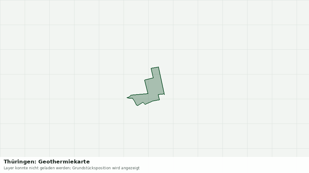 Statische Kartenansicht: Thüringen: Geothermiekarte