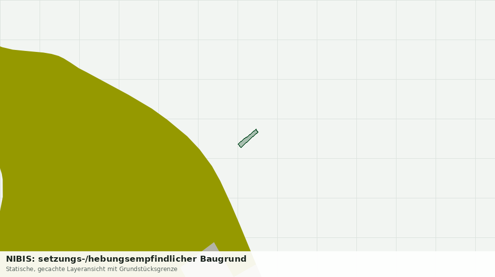 Statische Kartenansicht: NIBIS: setzungs-/hebungsempfindlicher Baugrund