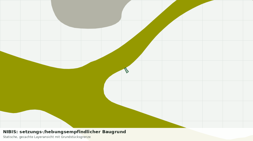 Statische Kartenansicht: NIBIS: setzungs-/hebungsempfindlicher Baugrund