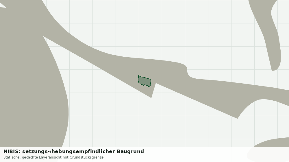 Statische Kartenansicht: NIBIS: setzungs-/hebungsempfindlicher Baugrund