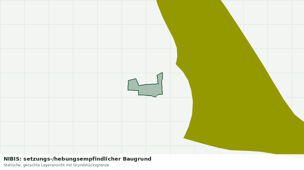 Statische Kartenansicht: NIBIS: setzungs-/hebungsempfindlicher Baugrund