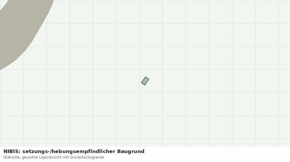 Statische Kartenansicht: NIBIS: setzungs-/hebungsempfindlicher Baugrund