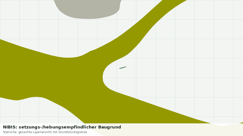 Statische Kartenansicht: NIBIS: setzungs-/hebungsempfindlicher Baugrund