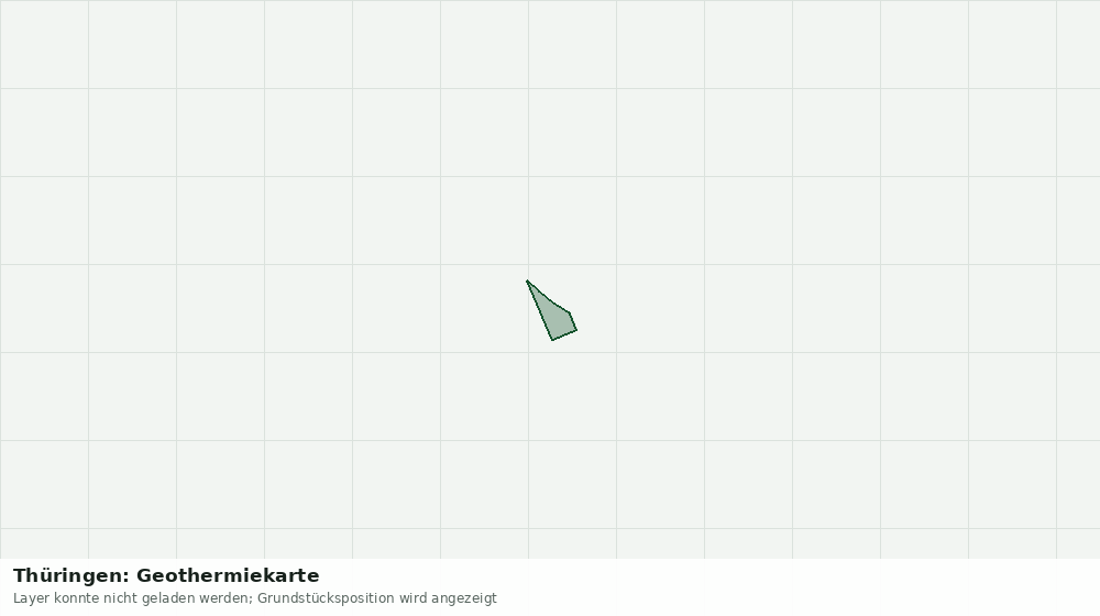Statische Kartenansicht: Thüringen: Geothermiekarte