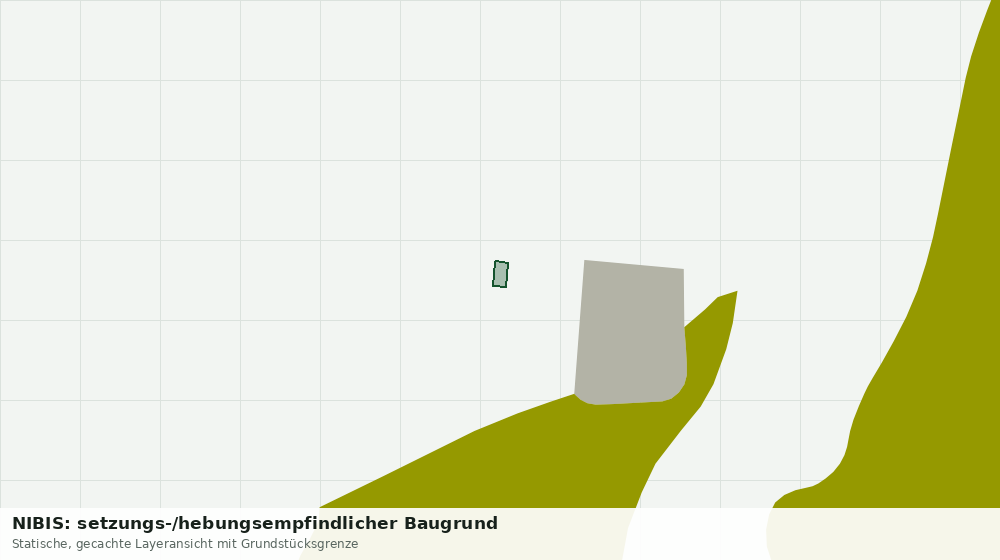 Statische Kartenansicht: NIBIS: setzungs-/hebungsempfindlicher Baugrund