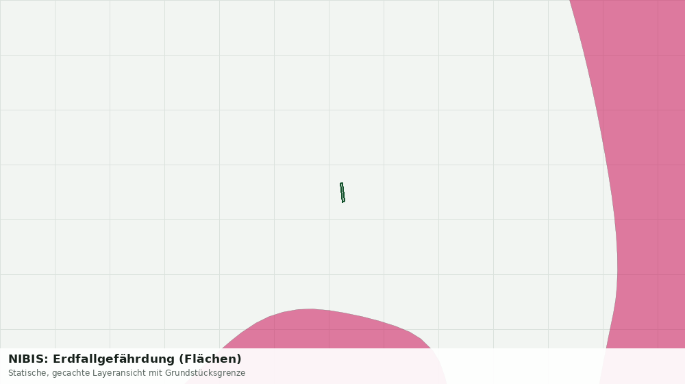 Statische Kartenansicht: NIBIS: Erdfallgefährdung (Flächen)