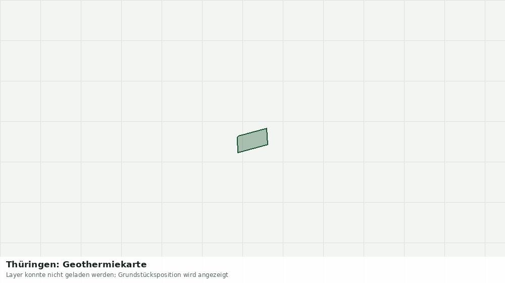 Statische Kartenansicht: Thüringen: Geothermiekarte