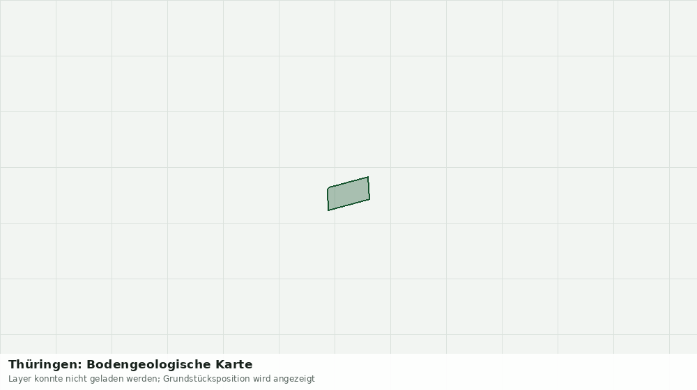 Statische Kartenansicht: Thüringen: Bodengeologische Karte