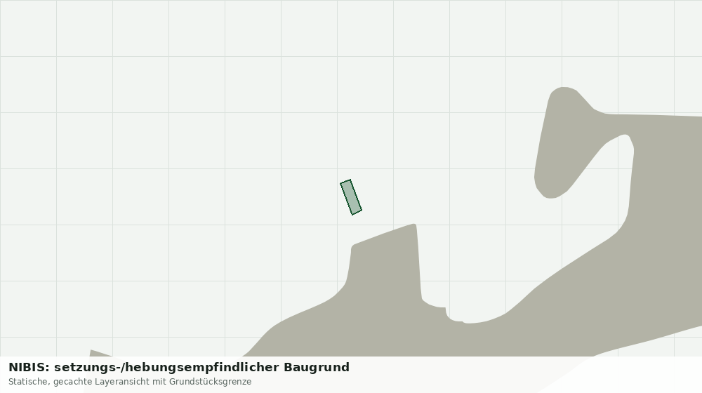 Statische Kartenansicht: NIBIS: setzungs-/hebungsempfindlicher Baugrund