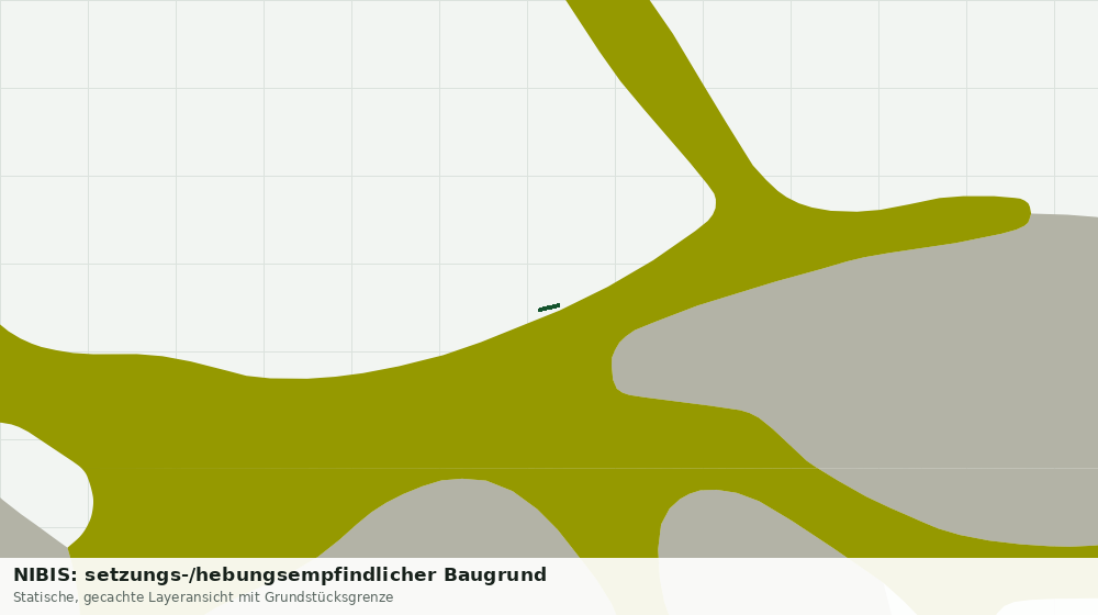 Statische Kartenansicht: NIBIS: setzungs-/hebungsempfindlicher Baugrund