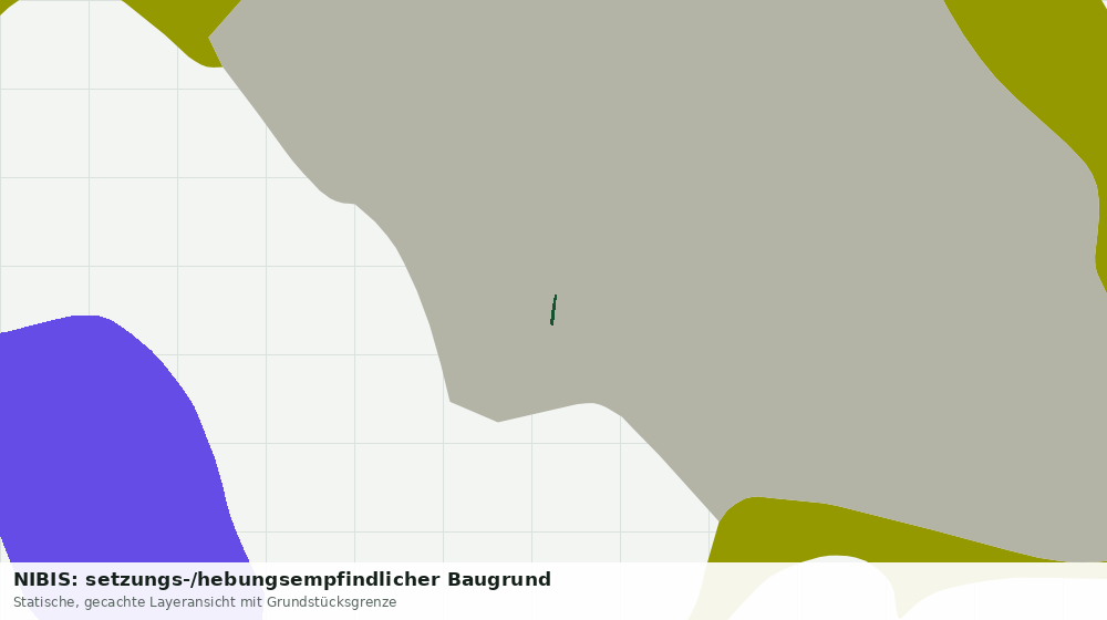 Statische Kartenansicht: NIBIS: setzungs-/hebungsempfindlicher Baugrund