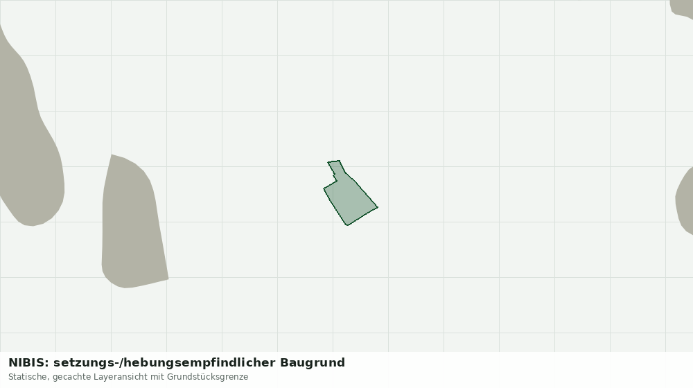 Statische Kartenansicht: NIBIS: setzungs-/hebungsempfindlicher Baugrund