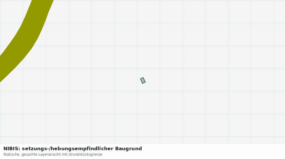 Statische Kartenansicht: NIBIS: setzungs-/hebungsempfindlicher Baugrund