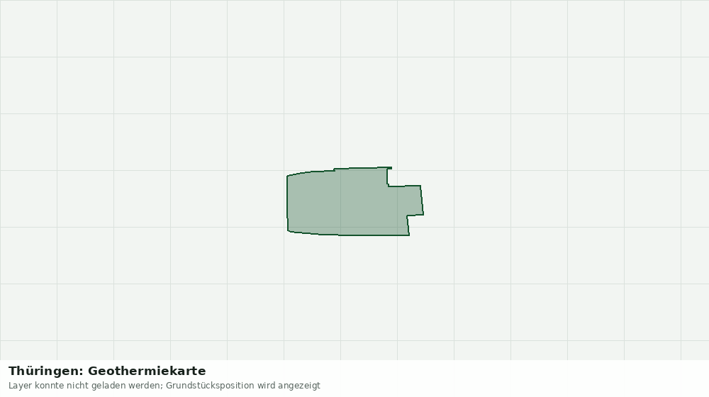 Statische Kartenansicht: Thüringen: Geothermiekarte