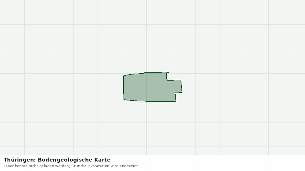 Statische Kartenansicht: Thüringen: Bodengeologische Karte