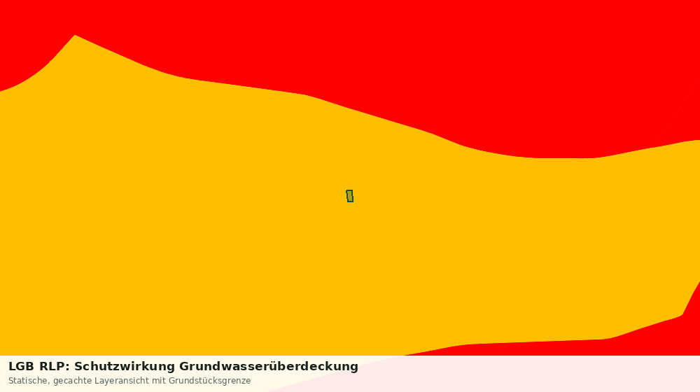 Statische Kartenansicht: LGB RLP: Schutzwirkung Grundwasserüberdeckung