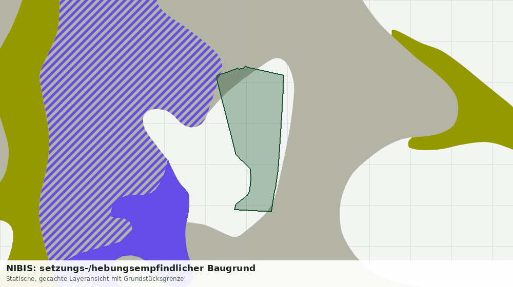 Statische Kartenansicht: NIBIS: setzungs-/hebungsempfindlicher Baugrund