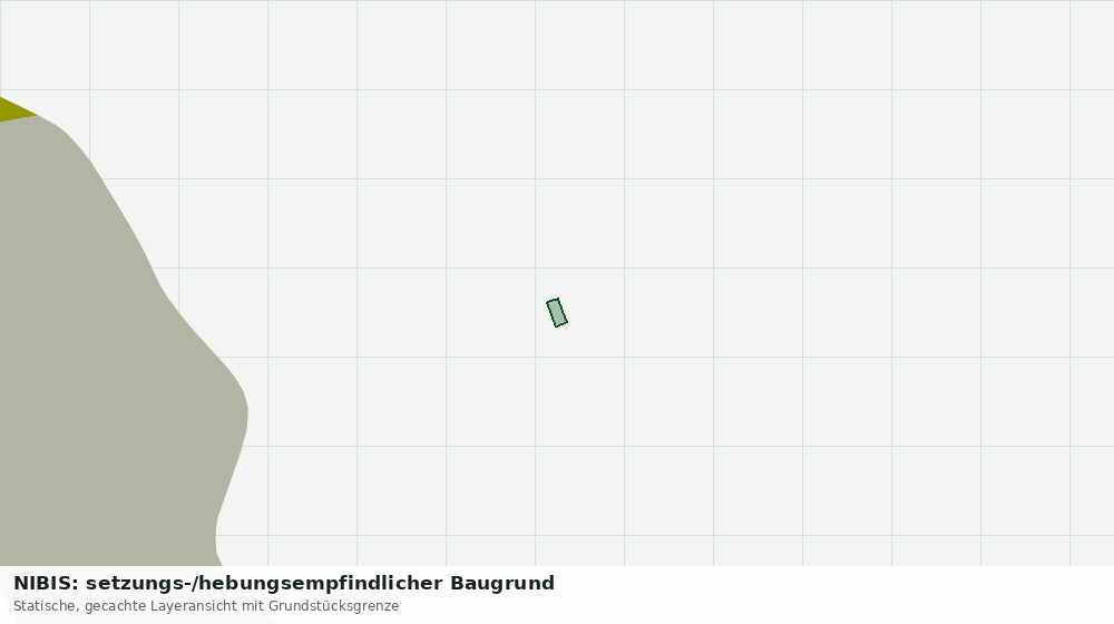 Statische Kartenansicht: NIBIS: setzungs-/hebungsempfindlicher Baugrund
