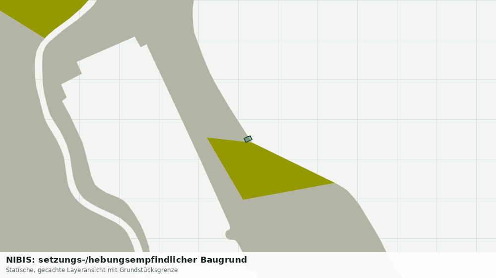 Statische Kartenansicht: NIBIS: setzungs-/hebungsempfindlicher Baugrund