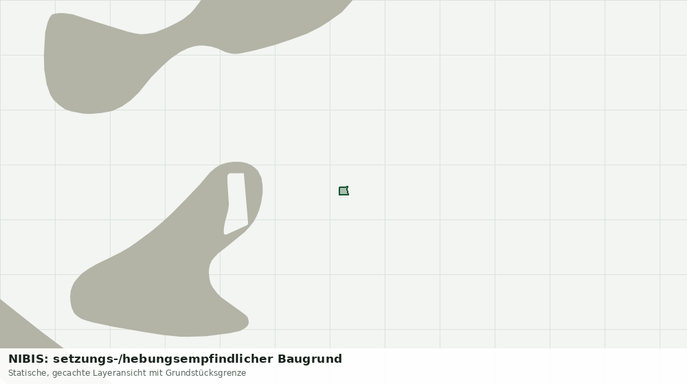 Statische Kartenansicht: NIBIS: setzungs-/hebungsempfindlicher Baugrund