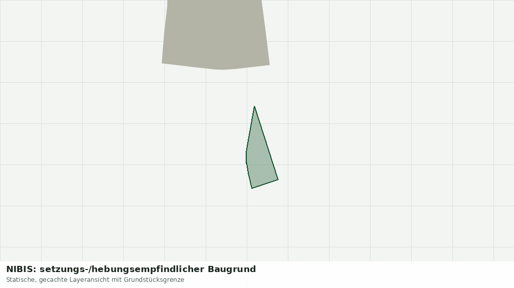 Statische Kartenansicht: NIBIS: setzungs-/hebungsempfindlicher Baugrund