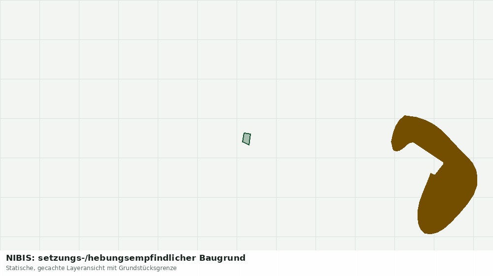 Statische Kartenansicht: NIBIS: setzungs-/hebungsempfindlicher Baugrund