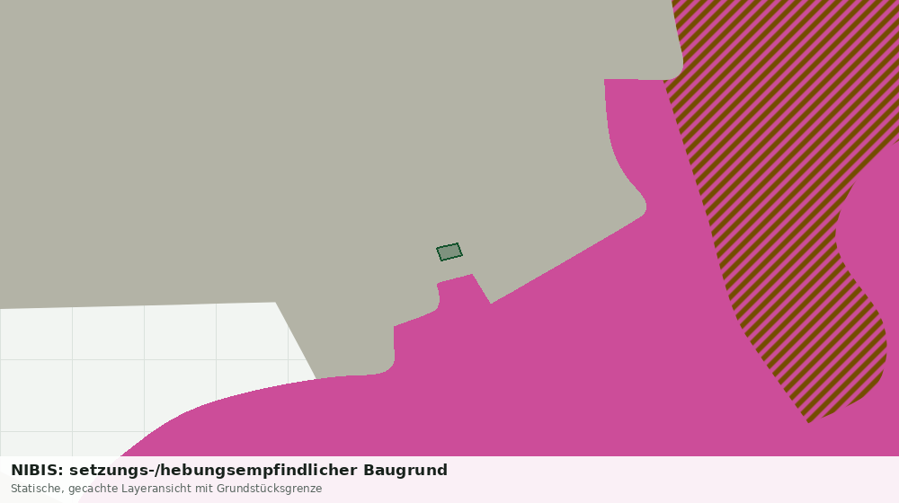 Statische Kartenansicht: NIBIS: setzungs-/hebungsempfindlicher Baugrund